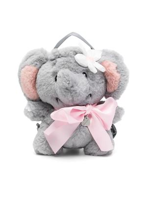 Zaino Plush Elephant grigio MONNALISA KIDS | 39D00447190032